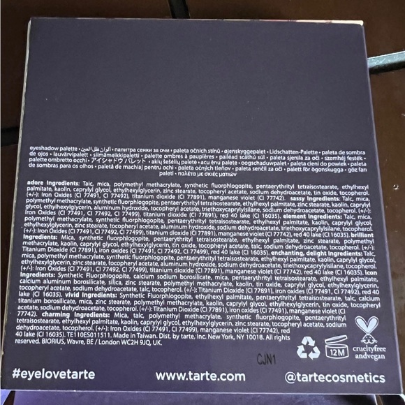 Tarte “Sunrise” Amazonian Clay 9-Pan Eyeshadow Palette - Picture 5 of 5